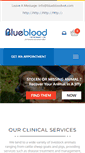 Mobile Screenshot of bluebloodvet.com